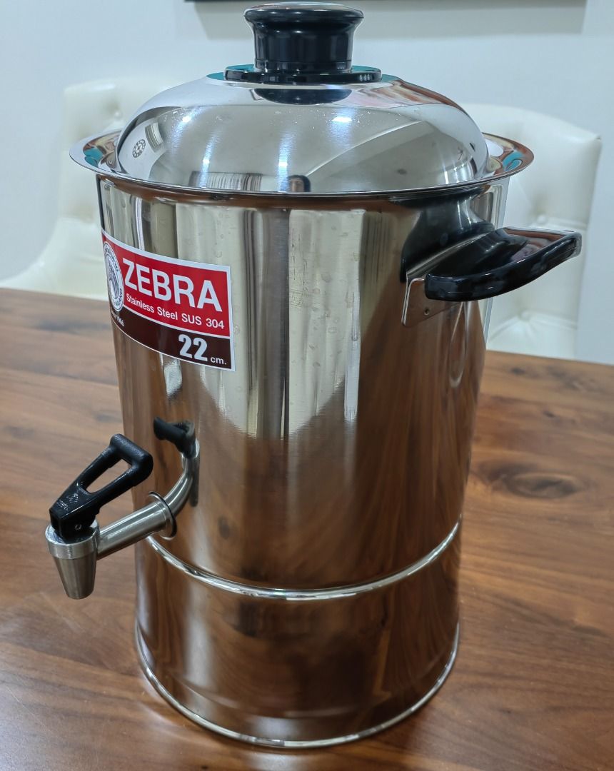Zebra stainless steel water dispenser sale 22cm
