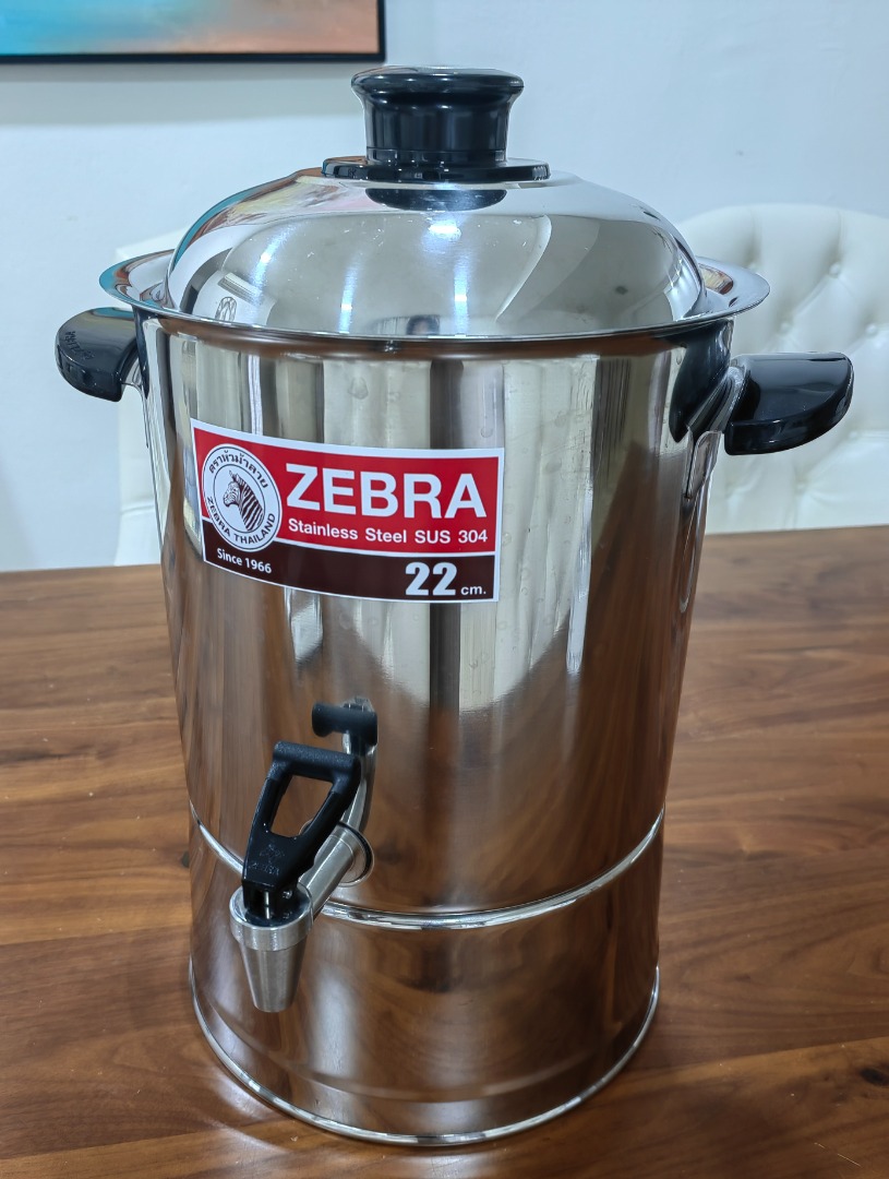 Zebra stainless steel sale water dispenser 22cm