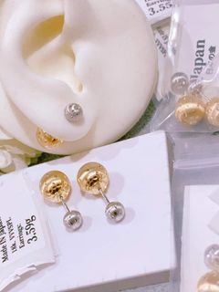 18K Japan Gold Dior Earrings