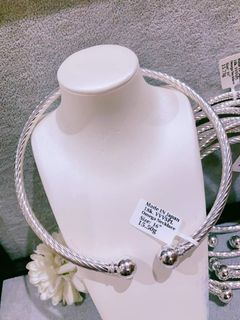 18K Japan  whiteGold chariol necklace