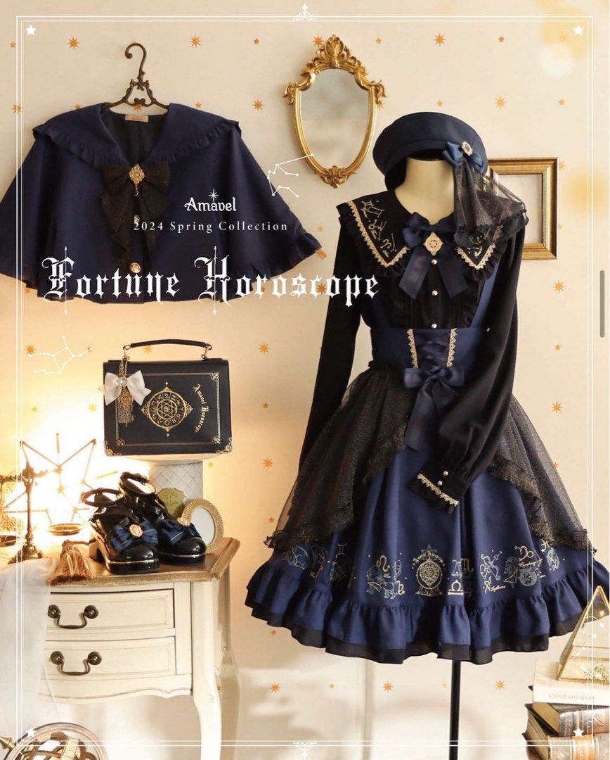 19/1 日本連線Amavel 新品代購Fortune Horoscope, 女裝, 連身裙