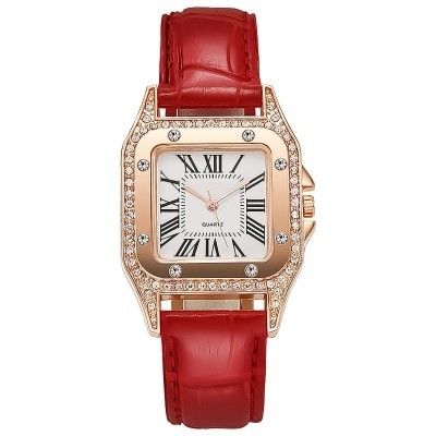 Red color watches on sale