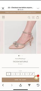 2” heel cute shoes - HUE MNL