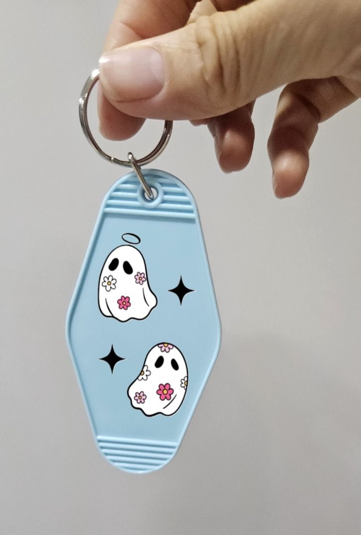 Mix Match 2 sets 5.60. Cute Daisy Ghost Keychain With Cute