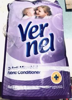 400mL Vernel Lavender Anti-Microbial Fabric Conditioner Refill Pack