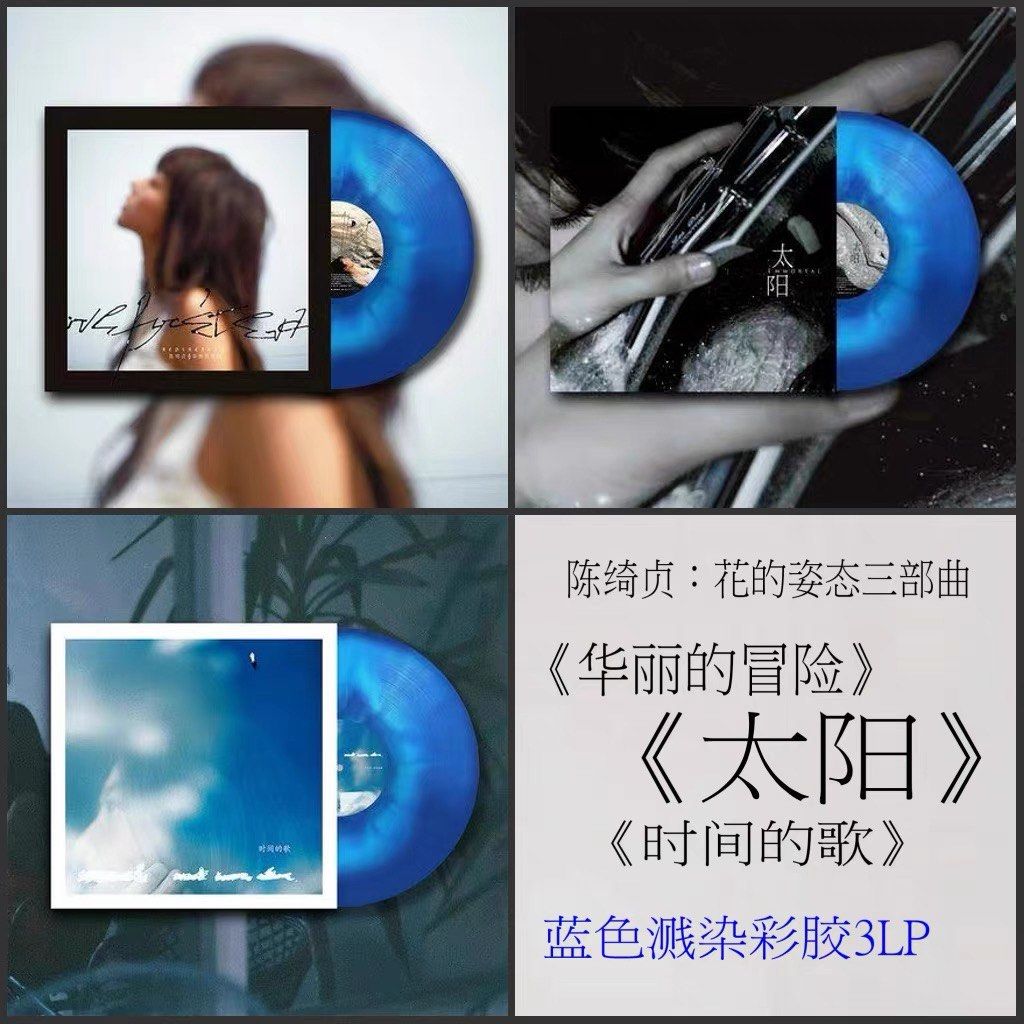陳綺貞陈绮贞还是会寂寞让我想一想吉他手画胶LP , Hobbies