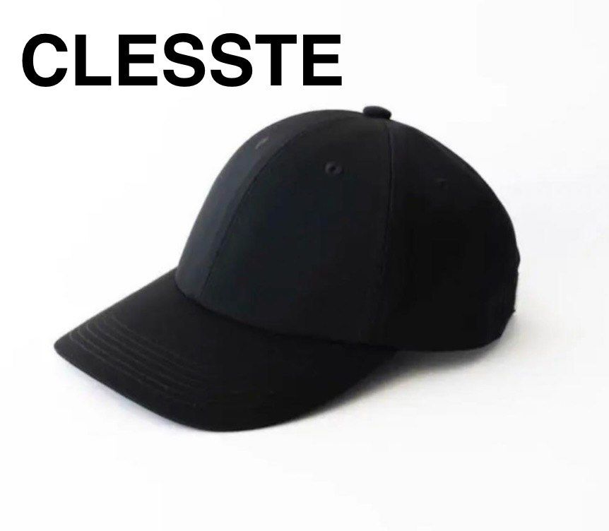 激罕MADE IN JAPAN 「CLESSTE」WOOL GABARDINE 6PANELS CAP, 男裝