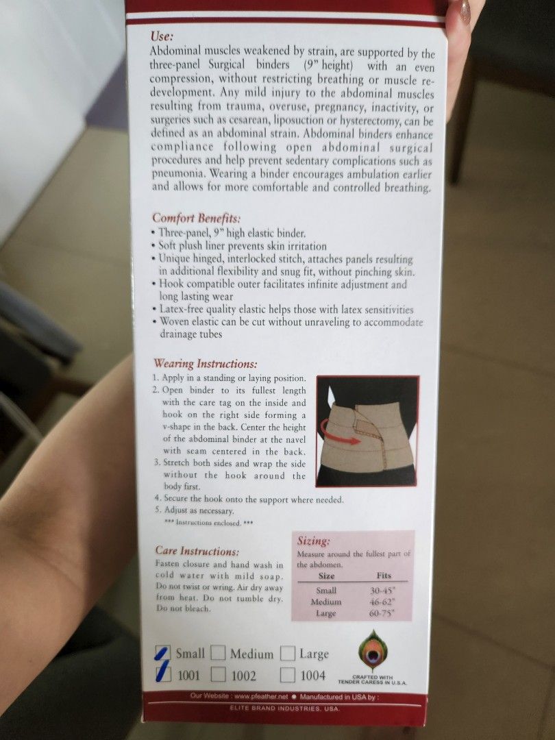 Abdominal Binder size S Hospital Grade, Babies & Kids, Maternity Care