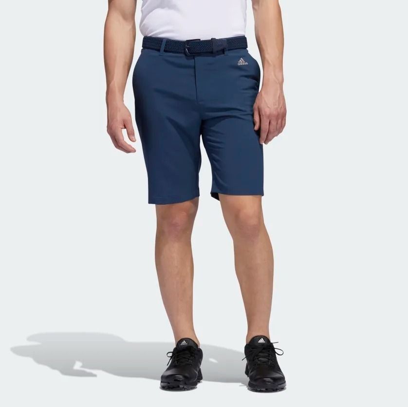 White adidas 2025 golf shorts
