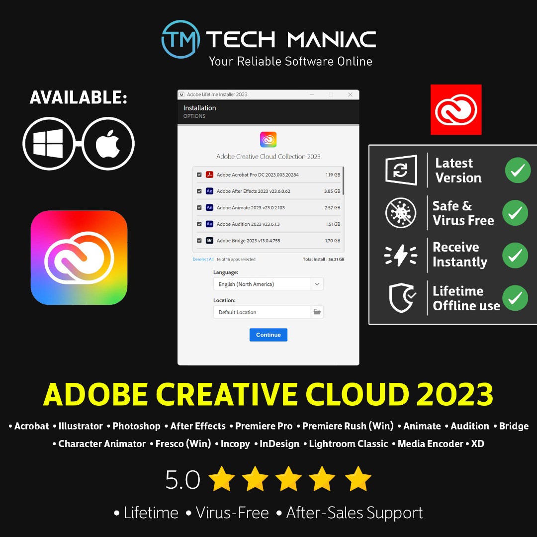 Adobe Creative Cloud 2023コンプリートプラン|3か月版|通常版|オンラインコード版さらに1製品で2台まで利用OK|Windows Mac対応イラストレーター|adobe cc