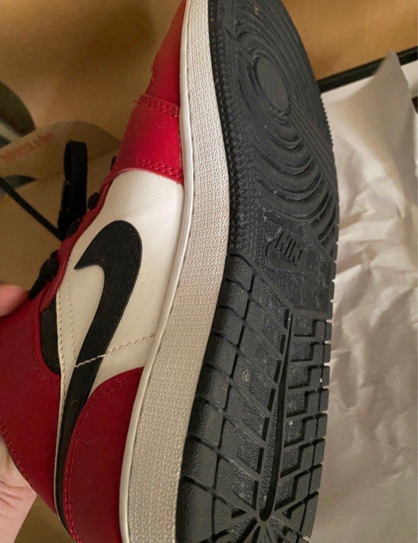 Air jordan 1 chicago black toe store