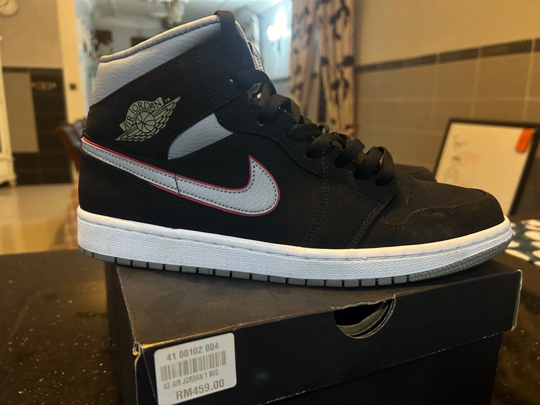 Jordan 1 clearance mid particle grey