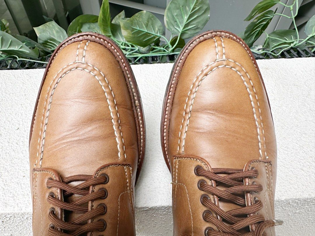 Alden NST Tanker Boots Natural Chromexcel