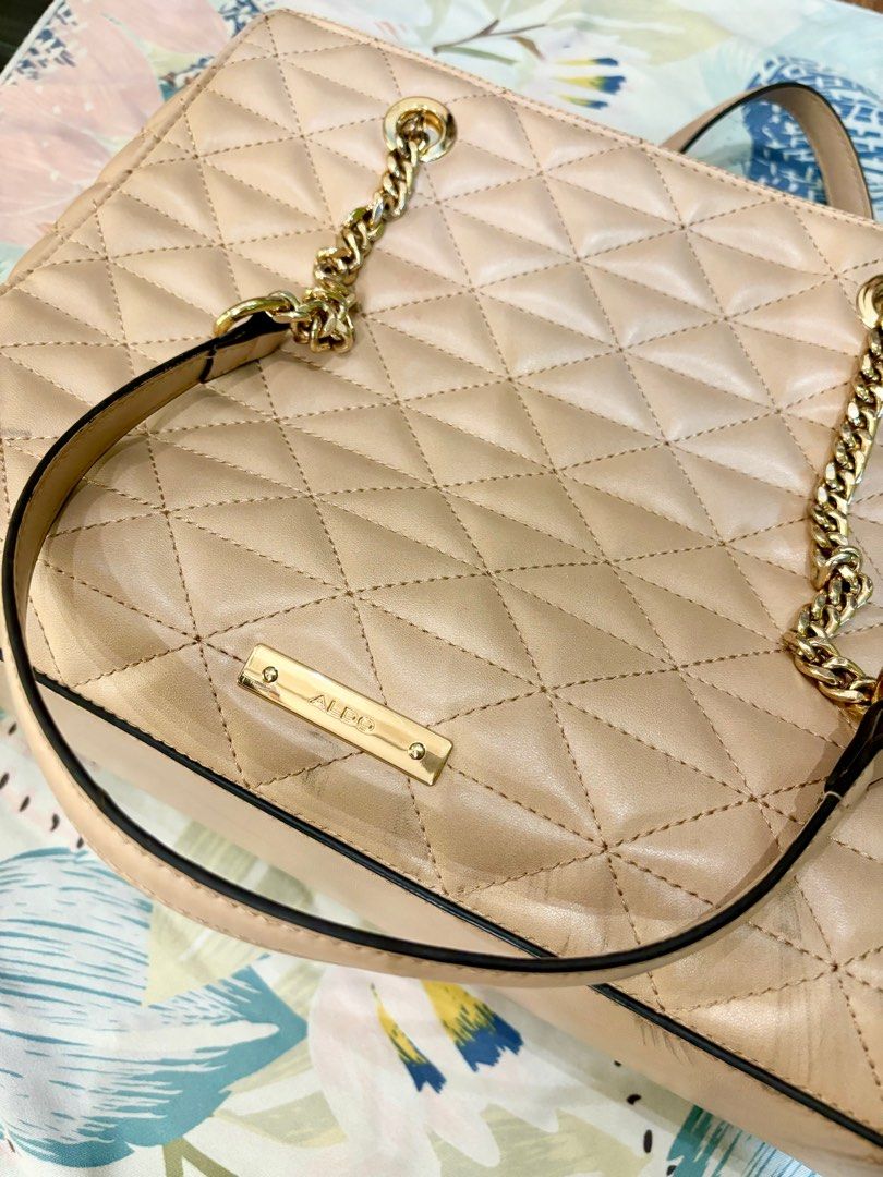 Aldo pink discount tote bag