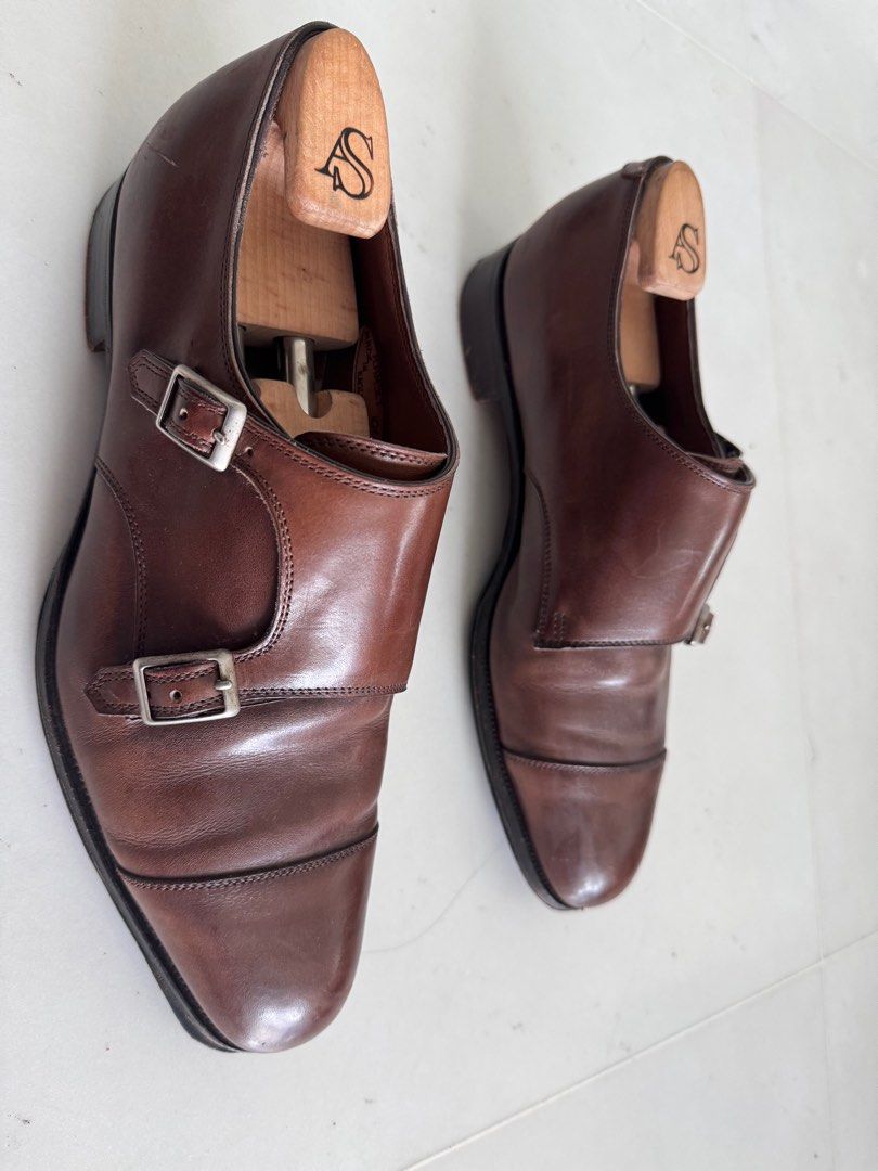 Alfred Sargent Monk with lasted shoe tree