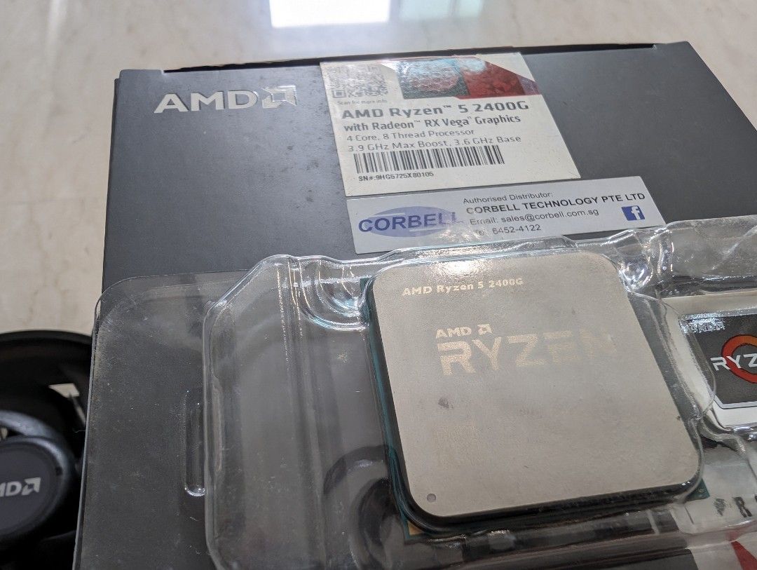 Amd ryzen 5 2400g deals with radeon vega graphics