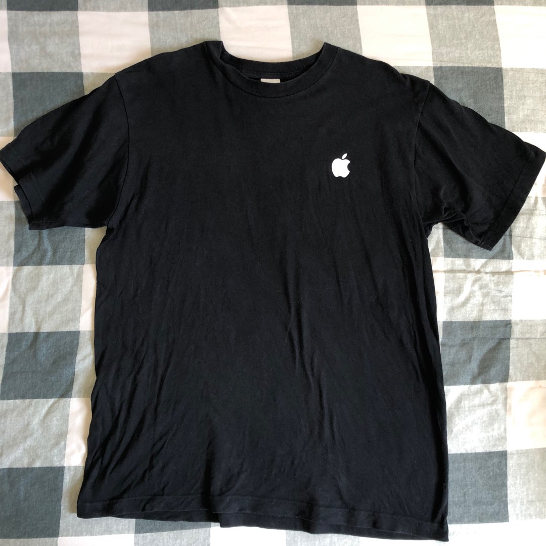 Apple T Shirt Vintage Men s Fashion Tops Sets Tshirts Polo