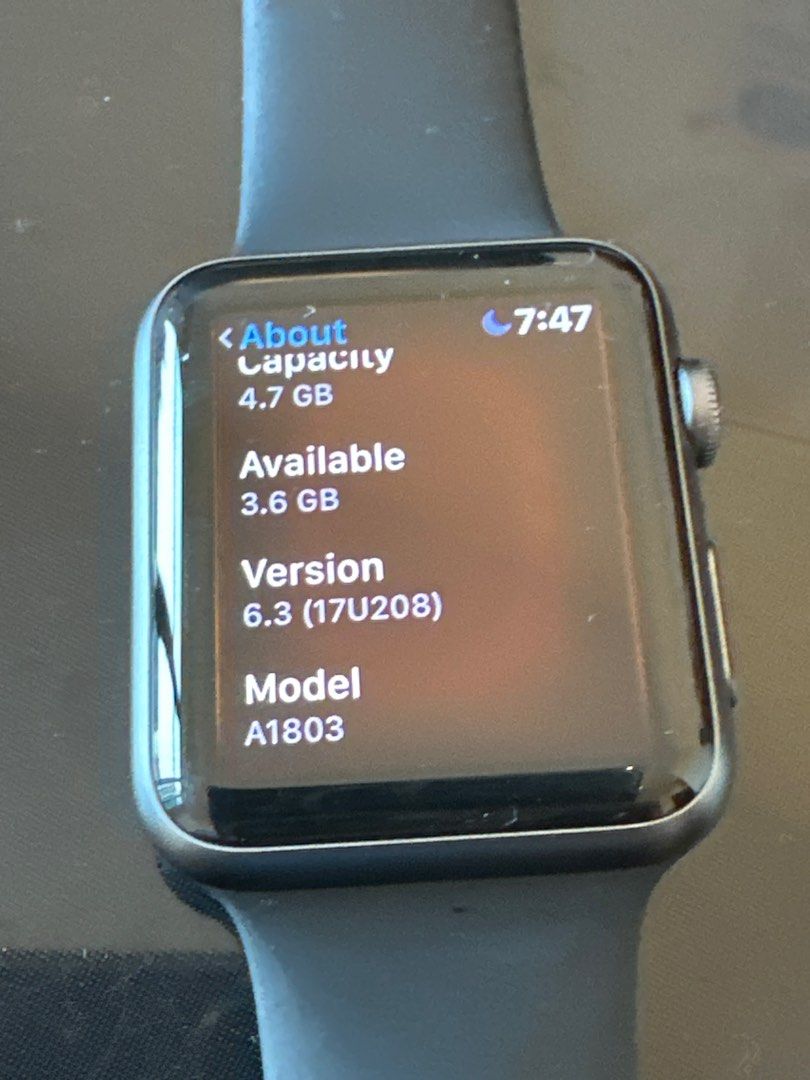 Apple watch cheap model a1803