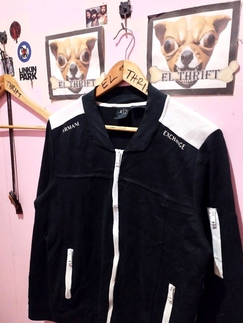 Armani exchange track jacket Men s Fashion Coats Jackets and Outerwear on Carousell