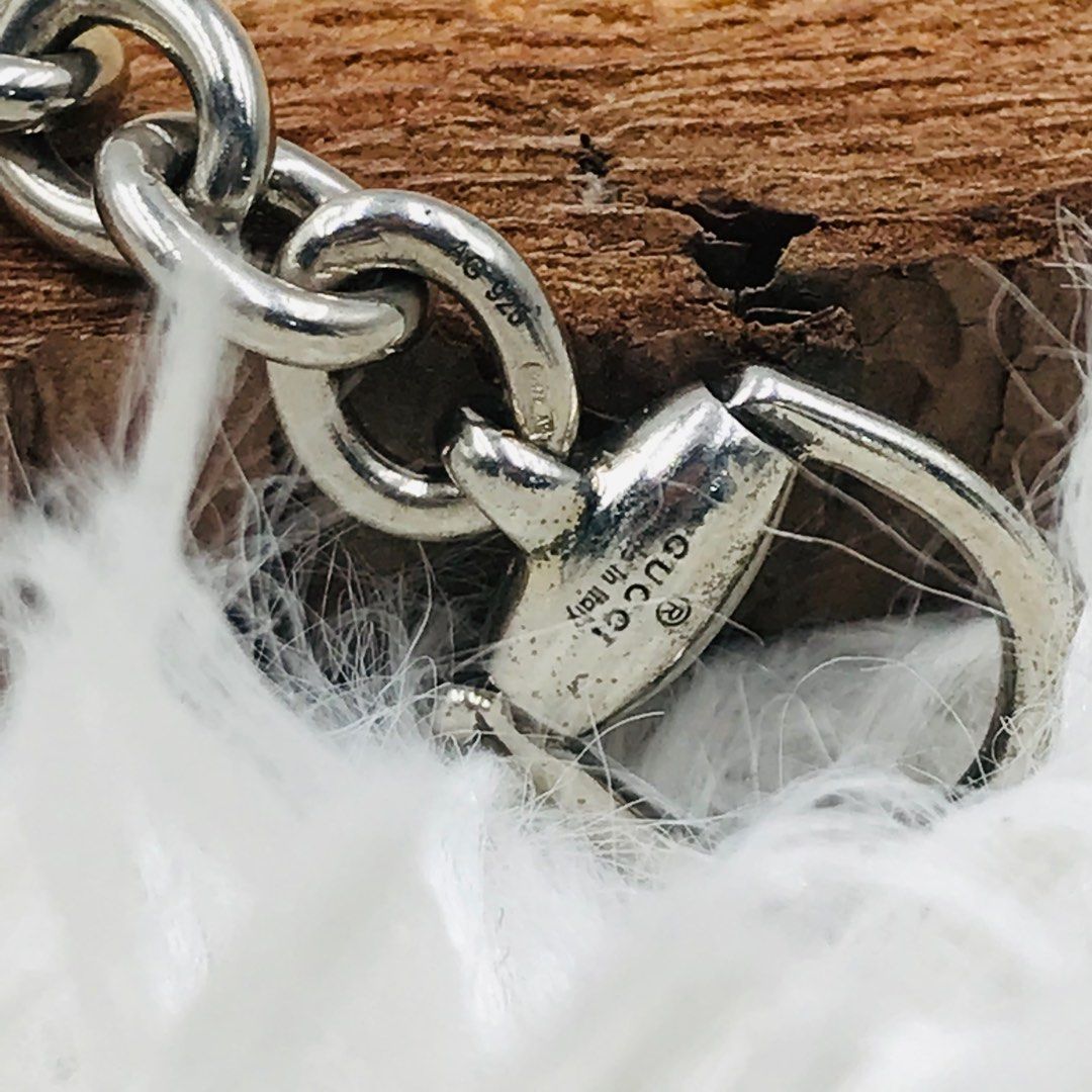 Gucci bamboo heart bracelet on sale