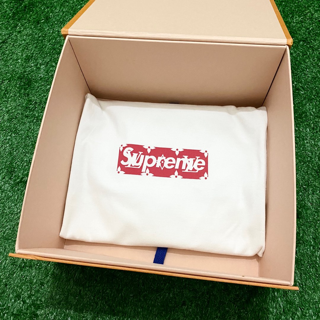Box logo supreme louis vuitton on sale price