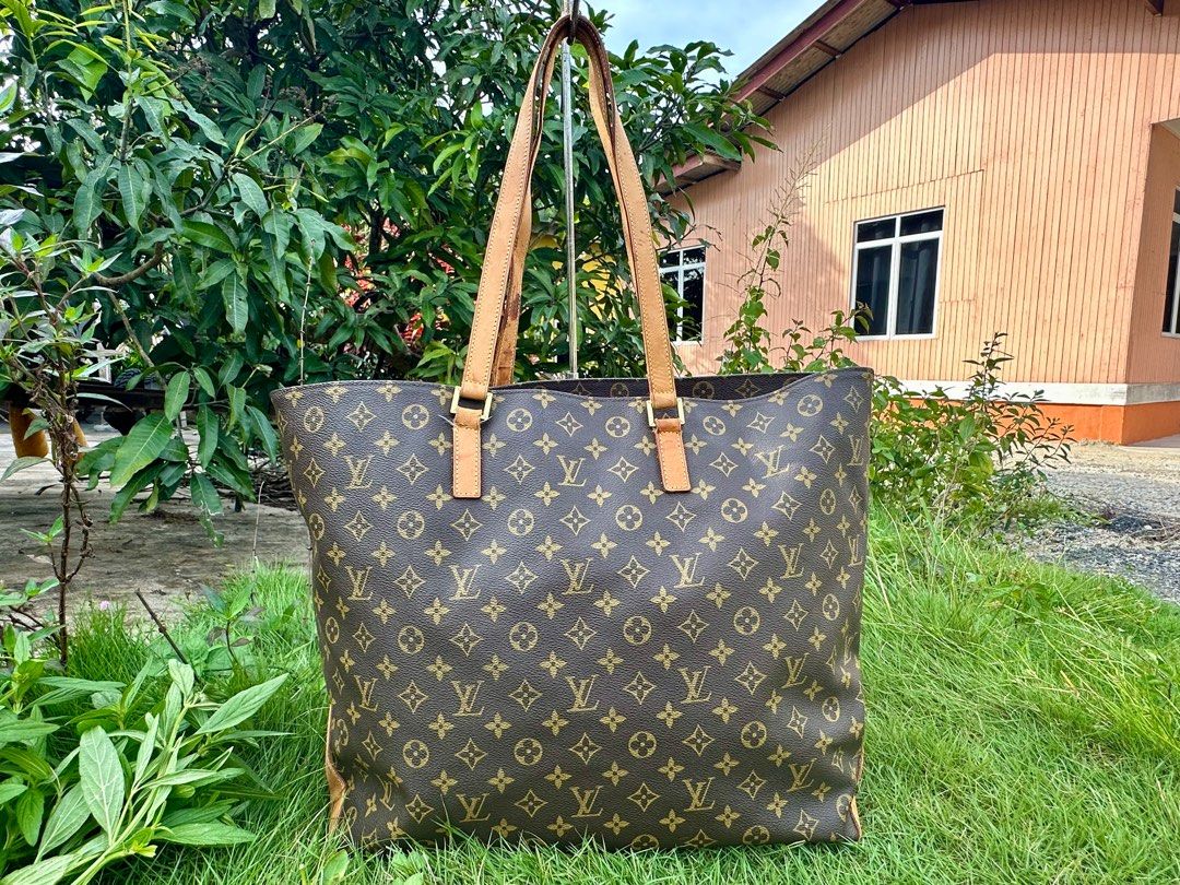 Authentic Louis Vuitton Monogram Canvas Cabas Alto Tote Bag