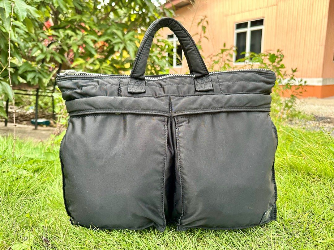 SAFFIANO LEATHER HELMET BAG 淋し [LARGE]