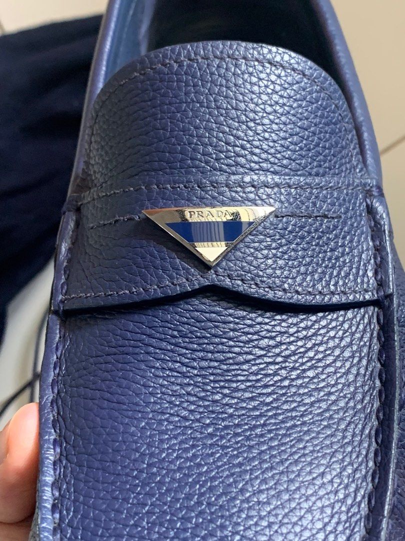 Prada mens driving 2025 shoes