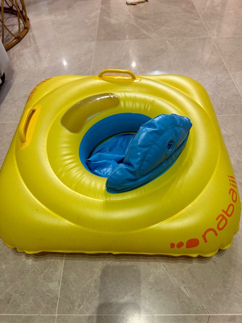 Baby swim seat boots top