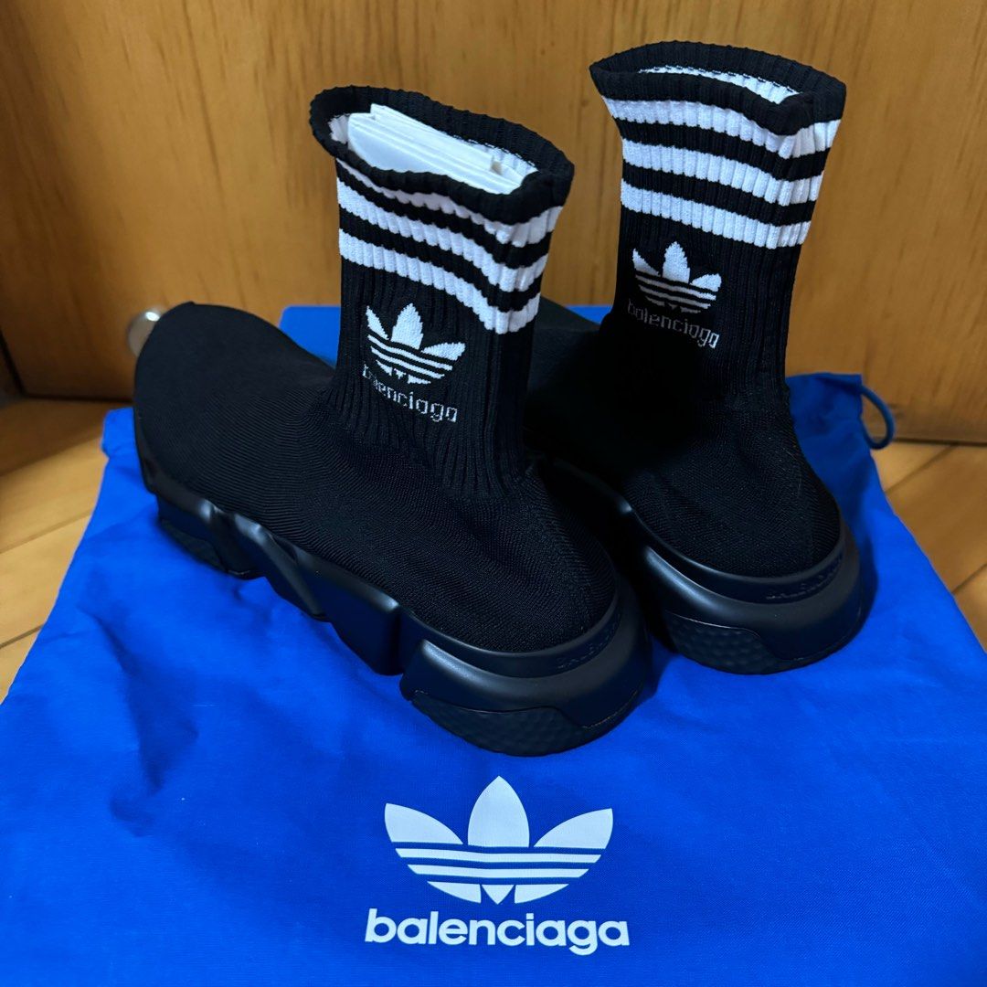 Balenciaga x Adidas Speed, 名牌, 鞋及波鞋- Carousell