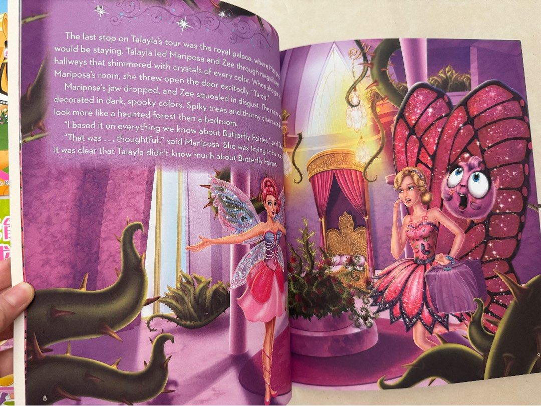 Barbie Mariposa the Fairy Princess Hobbies Toys Books Magazines Storybooks on Carousell