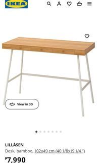 Barely used Ikea table