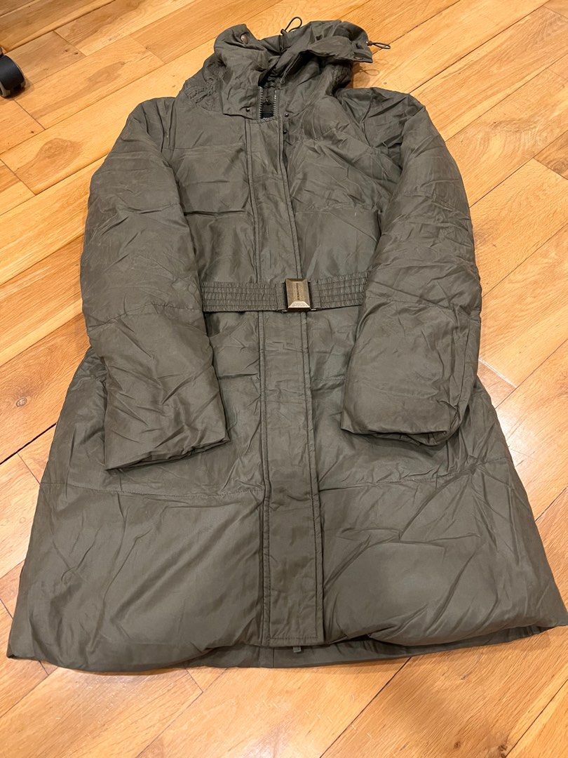 Bcbg long best sale puffer coat
