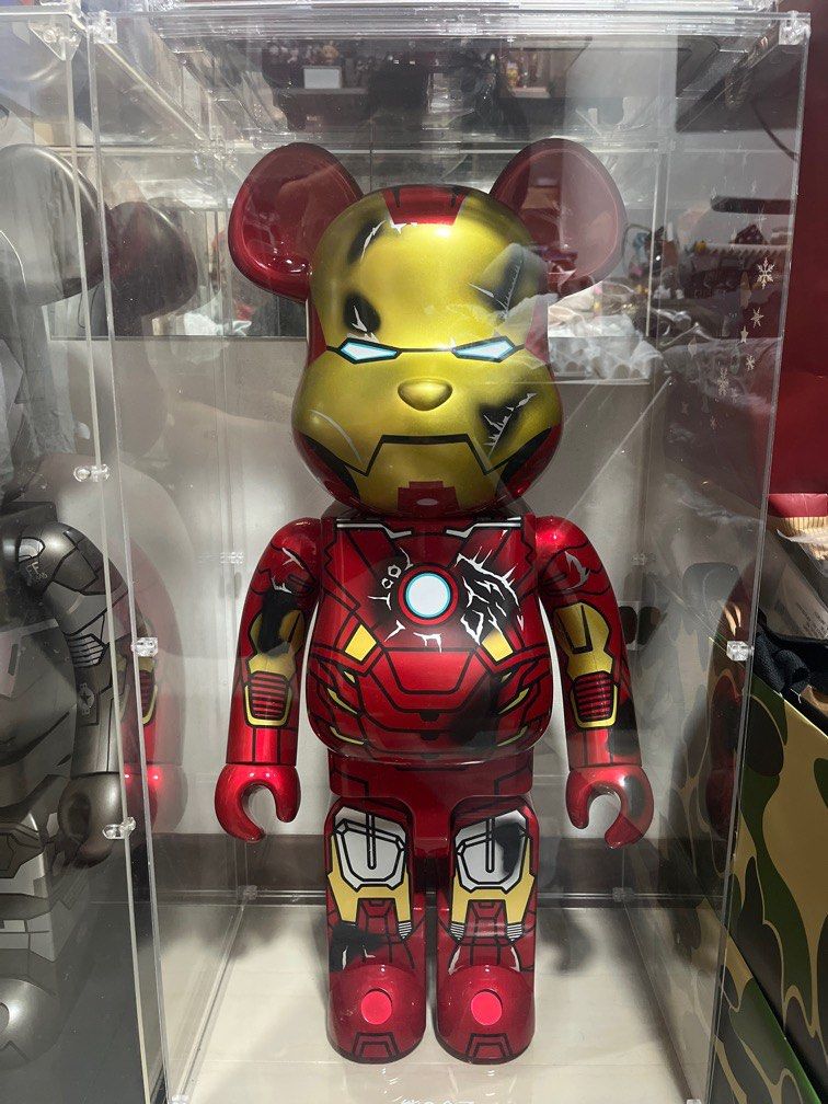 BE@RBRICK IRON MAN MARK VII DAMAGE 1000％（Pre-Order] BE