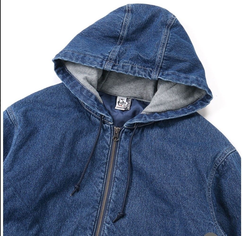 Pullover denim jacket online