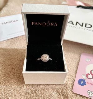 (BEST SELLER⭐️) Pandora Sparkling Halo Earrings 💎💖✨