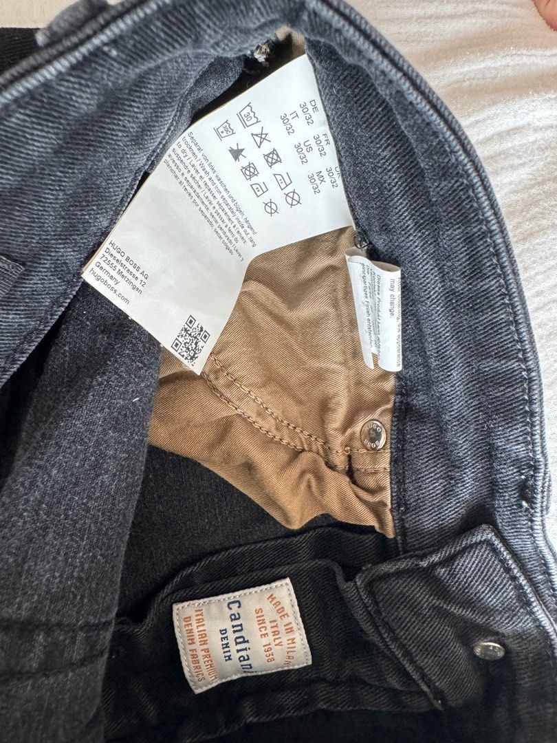 Black Boss Candiani Denim Jeans Size 30 Men s Fashion Bottoms