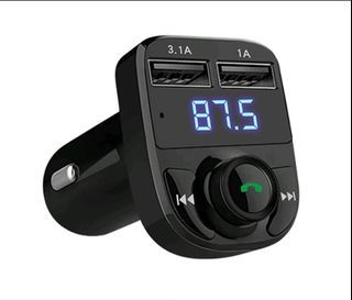 Bluetooth receiver car charger 2in1