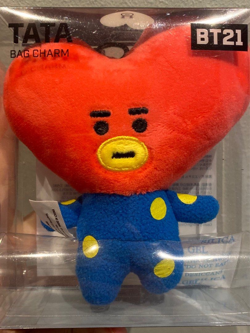 BT21 Tata bag charm Hobbies Toys Memorabilia Collectibles