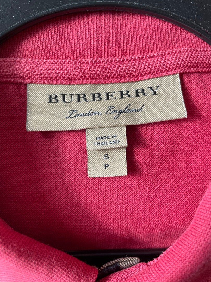 Burberry polo made hot sale in thailand