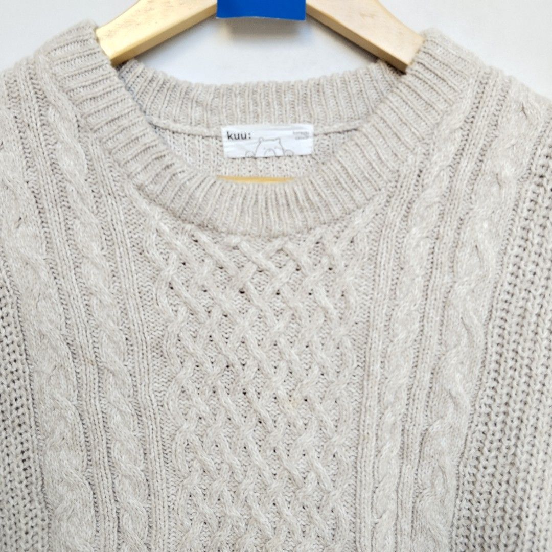Cable-knit vest - Women's fashion