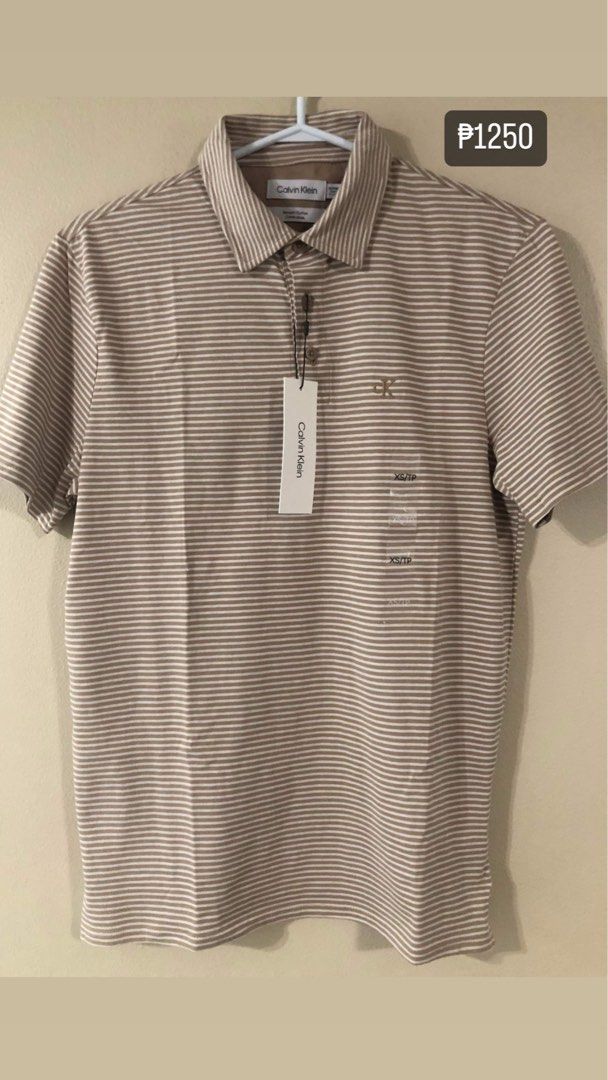 Calvin Klein Polo Shirt (Category: Tshirts & Polo Shirts ) located in Quezon City. Submitted by andreijames (Listing ID 1279427112, Image 1). Description: Calvin Klein Polo Shirt Brandnew and Original Size: XS only.