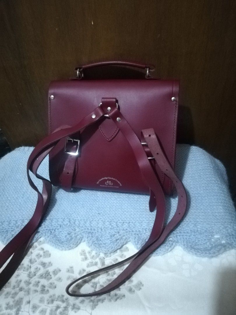 Cambridge Satchel Company Poppy Oxblood Backpack Women s Fashion