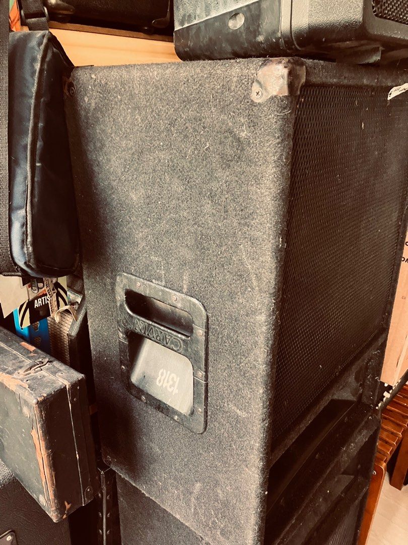 PASSIVE CARVIN MODEL 832 SPEAKER 15” PAIR, Audio, Soundbars, Speakers