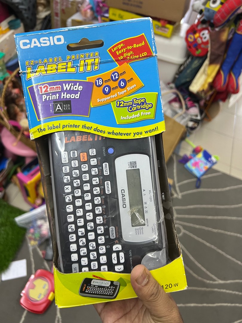 Casio KL 120 Label Printer Computers Tech Printers Scanners