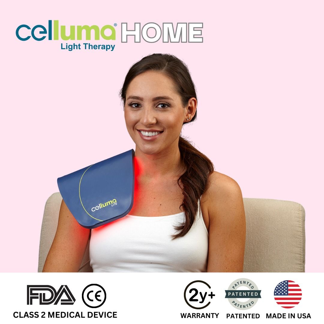 Celluma HOME LED Light Therapy Mask For Wrinkles, Pain FDA & CE Class