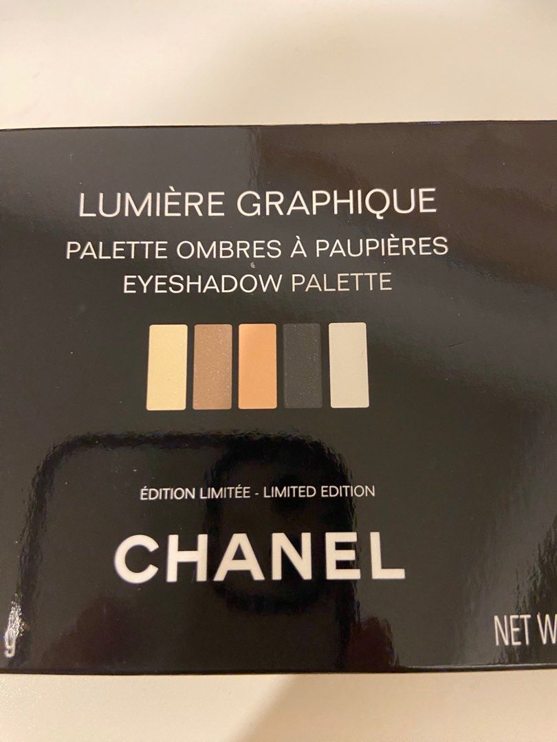 Chanel 2023 Limited Edition Eyeshadow Palette Lumiere Graphique, Beauty ...