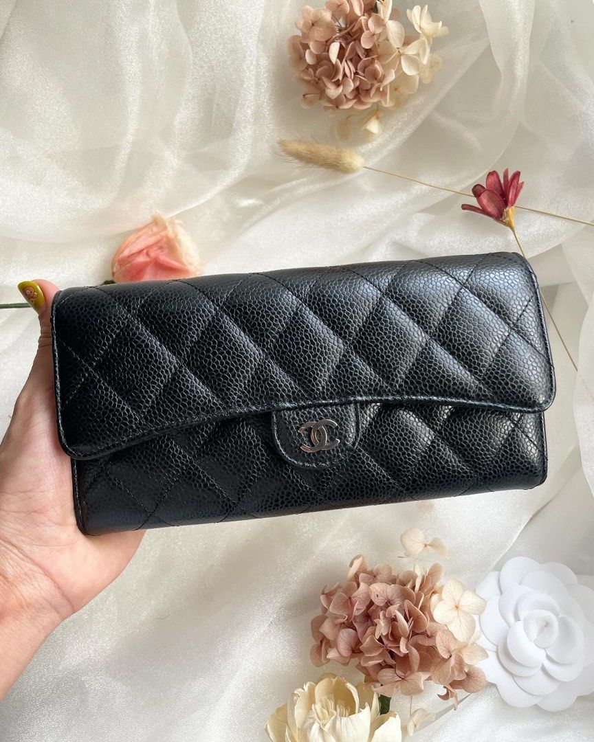 Chanel sarah hotsell long wallet