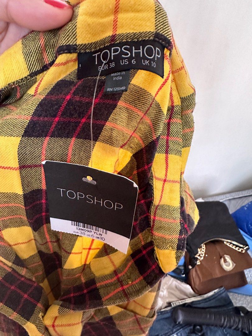 Checkered polo, Women’s Fashion, Coats, Jackets and Outerwear on Carousell