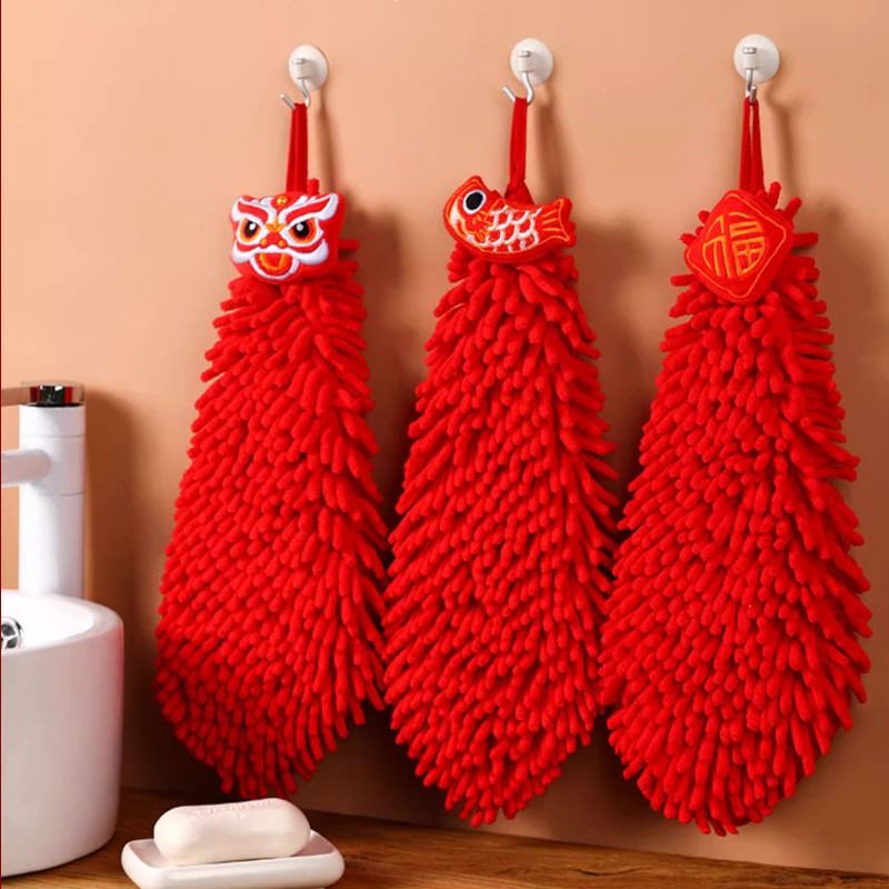 Chinese New Year Creative Hand Towel Furniture Home Living Kitchenware Tableware Towels Napkins Holders on Carousell
